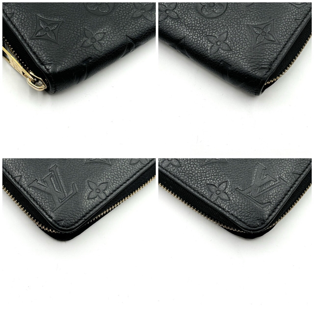 LOUIS VUITTON(ルイヴィトン)のルイヴィトン モノグラム アンプラント ジッピーウォレット ブラック 長財布 5 メンズのファッション小物(長財布)の商品写真