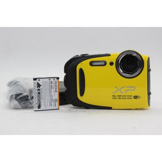 【美品 返品保証】 フジフィルム Fujifilm Finepix XP70 イエロー 5x バッテリー付き コンパクトデジタルカメラ  s9416(コンパクトデジタルカメラ)