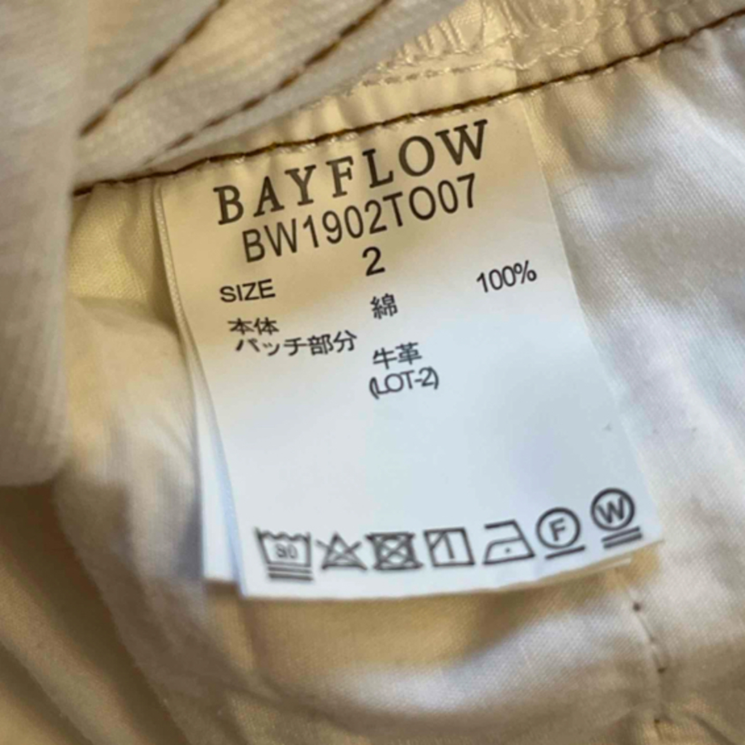 BAYFLOW(ベイフロー)のBAY FLOW 白デニム レディースのパンツ(デニム/ジーンズ)の商品写真