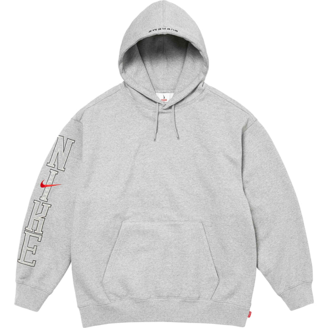 Supreme(シュプリーム)のSupreme x Nike hooded sweatshirt グレーs メンズのトップス(パーカー)の商品写真