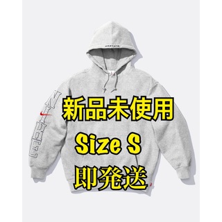 シュプリーム(Supreme)のSupreme x Nike hooded sweatshirt グレーs(パーカー)