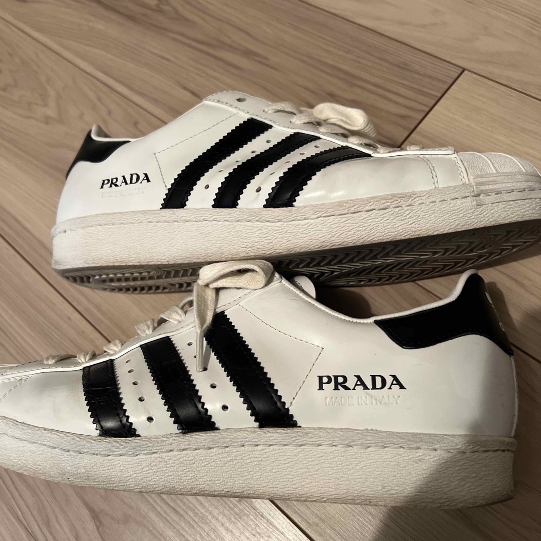 PRADA(プラダ)のPRADA×adidas originals Superstar 26.5cm メンズの靴/シューズ(スニーカー)の商品写真