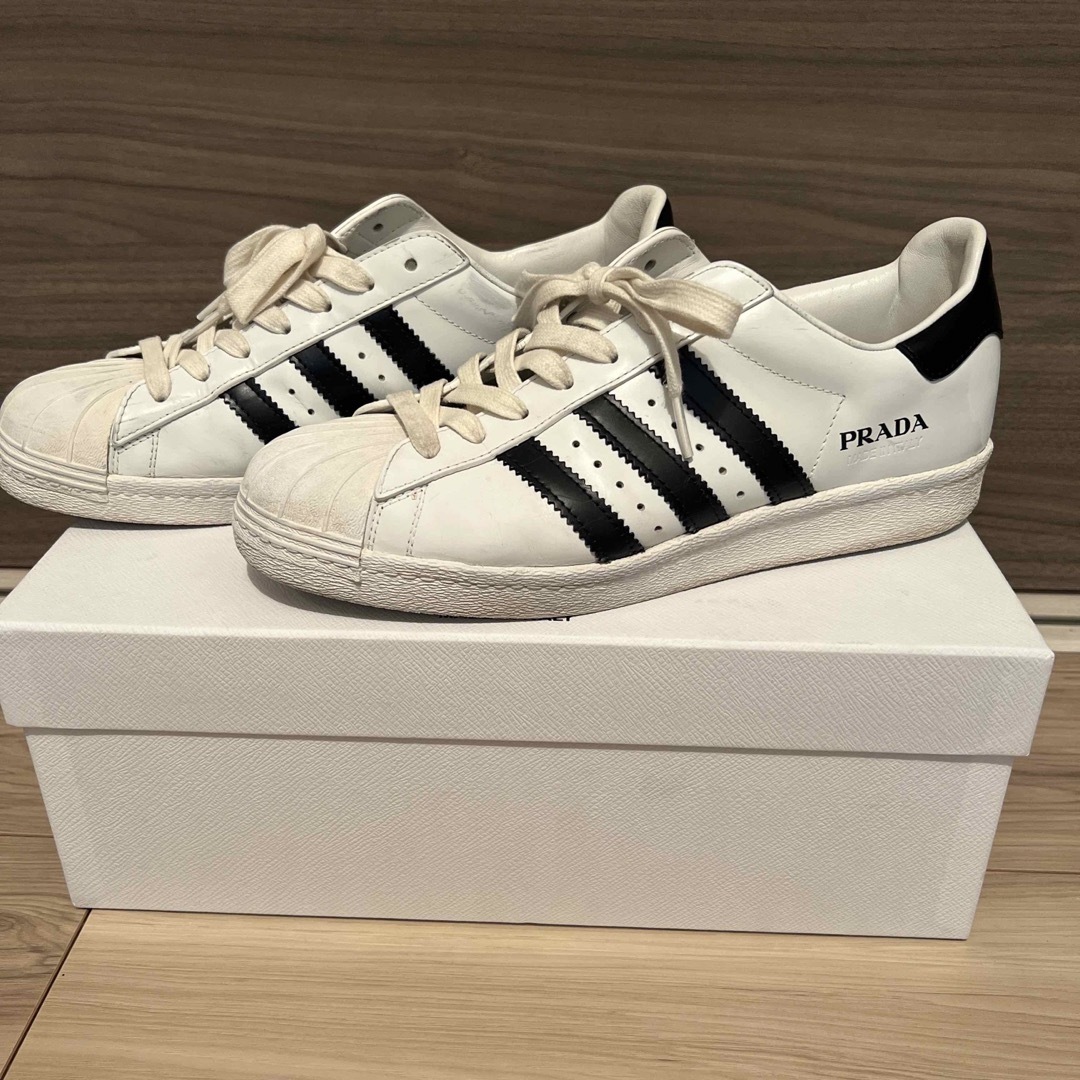 PRADA(プラダ)のPRADA×adidas originals Superstar 26.5cm メンズの靴/シューズ(スニーカー)の商品写真