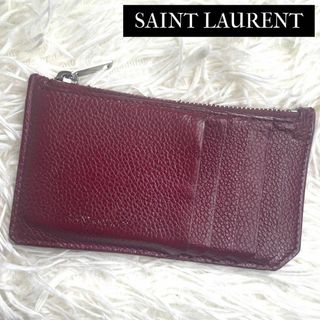 サンローラン(Saint Laurent)のSAINT LAURENT サンローラン ジップフラグメントケース 458593(コインケース)