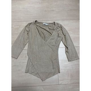 ベルシュカ(Bershka)のBersshka ベロアトップス(カットソー(長袖/七分))