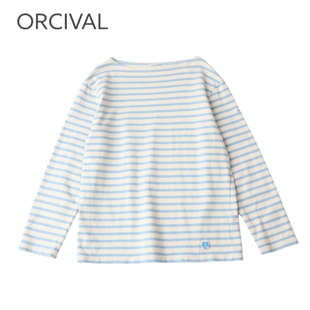 ORCIVAL(オーシバル)のORCIVAL コットンロード フレンチバスクシャツ レディースのトップス(カットソー(長袖/七分))の商品写真