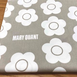 マリークワント　MARY QUANT 大　デイジー　グレー　オックス　コスモ(生地/糸)