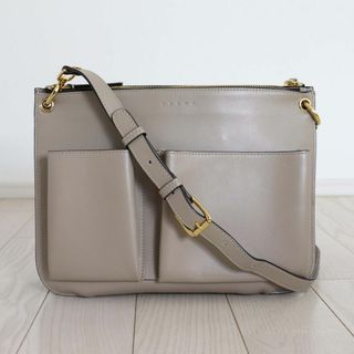 マルニ(Marni)のMARNI マルニ Bandoleer レザー 斜め掛け ショルダー バッグ(ショルダーバッグ)