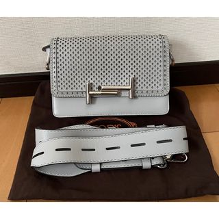 TOD'S - 美品 TOD'S Dスタイリング ミニ グレージュ 2way クロスボディ TOD'S - 美品 TOD'S Dスタイリング ミニ グレージュ 2way クロスボディ