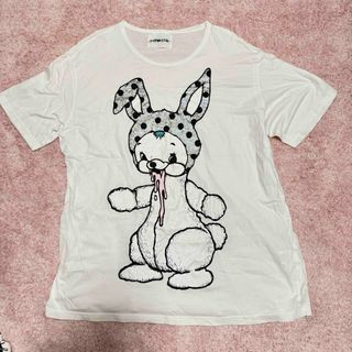 モノマニア(monomania)のmonomania ヨダレベア うさぎ(Tシャツ(半袖/袖なし))