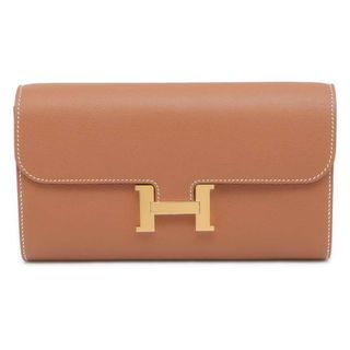 エルメス(Hermes)のエルメス 長財布 コンスタンス トゥーゴー ロング ゴールド/ゴールド金具 エバーカラー B刻印(財布)