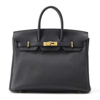 エルメス(Hermes)のエルメス バーキン25 ブラック/ゴールド金具 トゴ Y刻印 HERMES Birkin ハンドバッグ 黒(ハンドバッグ)