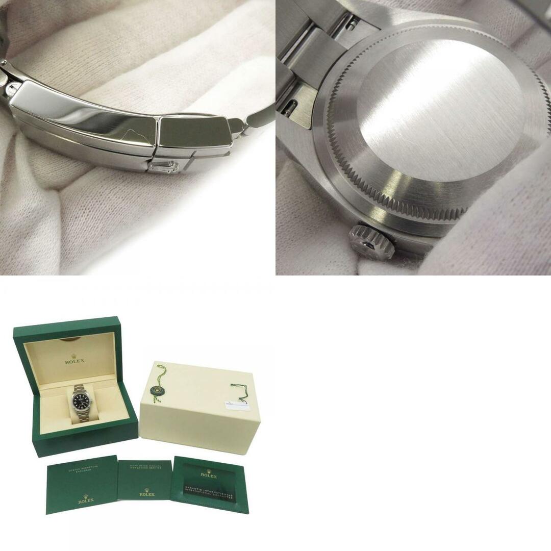 ROLEX(ロレックス)のロレックス エクスプローラー1 ランダムシリアル ルーレット 124270 ROLEX 腕時計 ウォッチ 黒文字盤 メンズの時計(腕時計(アナログ))の商品写真