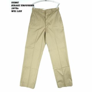 ミリタリー(MILITARY)のUSMC KHAKI CTN/POLY TWILL TROUSERS PA034(チノパン)