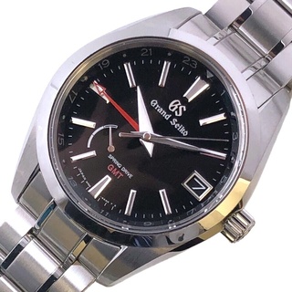 セイコー(SEIKO)の　セイコー SEIKO ヘリテージコレクション スプリングドライブ GMT　マスターショップ限定 SBGE211 ブラック SS メンズ 腕時計(その他)