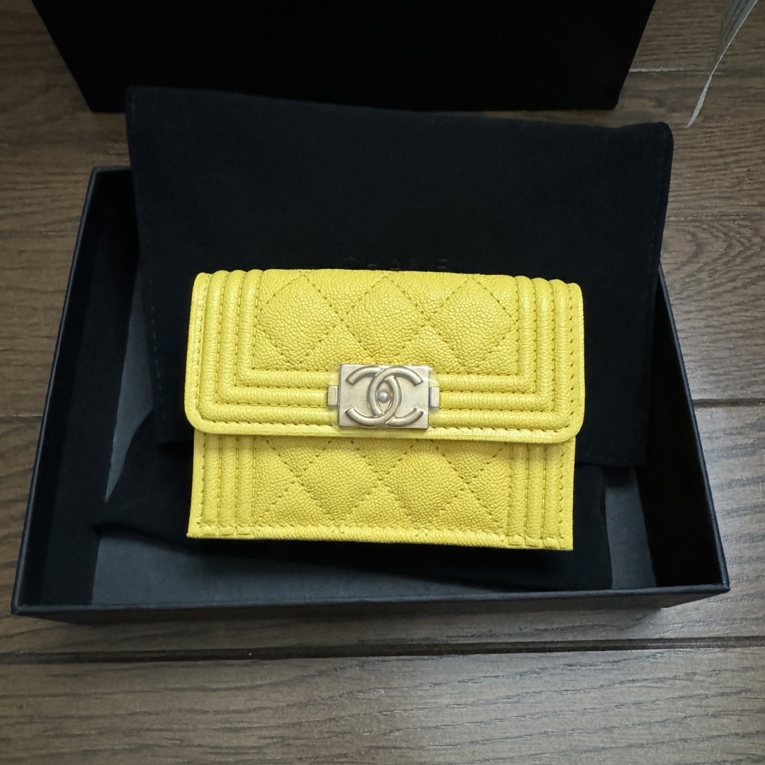 CHANEL(シャネル)の【CHANEL】ボーイシャネル スモールウォレット レディースのファッション小物(財布)の商品写真