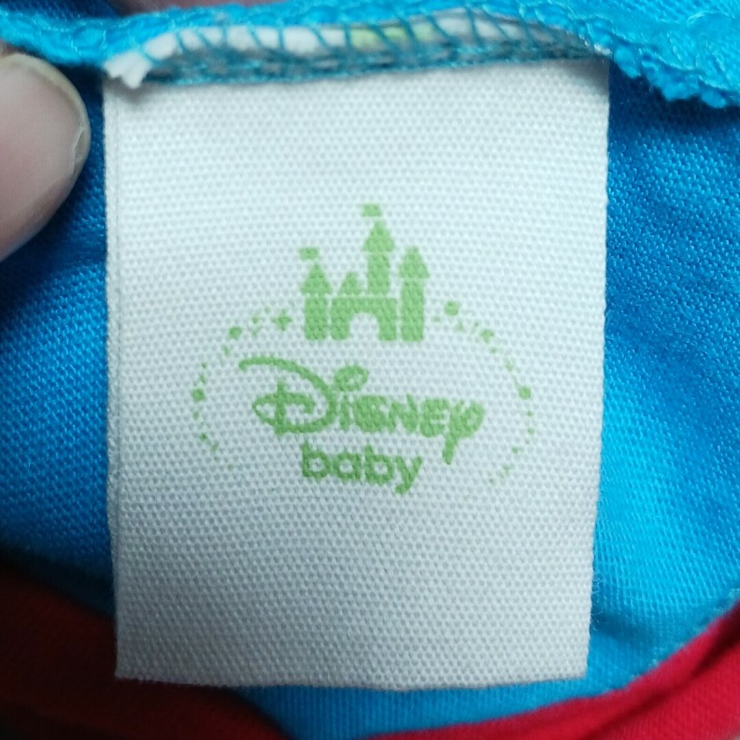 BABYDOLL(ベビードール)のBABYDOLL  Disneyコラボ  ミッキー 半袖ロンパース キッズ/ベビー/マタニティのベビー服(~85cm)(ロンパース)の商品写真