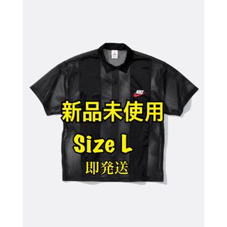 シュプリーム(Supreme)のSupreme x Nike Mesh S/S Shirt "Black"。(シャツ)