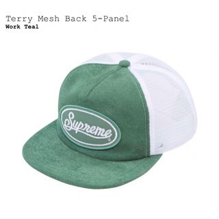 シュプリーム(Supreme)のSupreme Terry Mesh Back 5-Panel グリーン(キャップ)