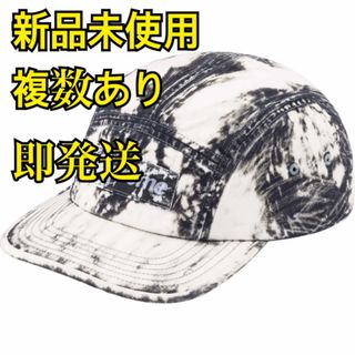 シュプリーム(Supreme)のSupreme bleached box logo camp cap黒(キャップ)