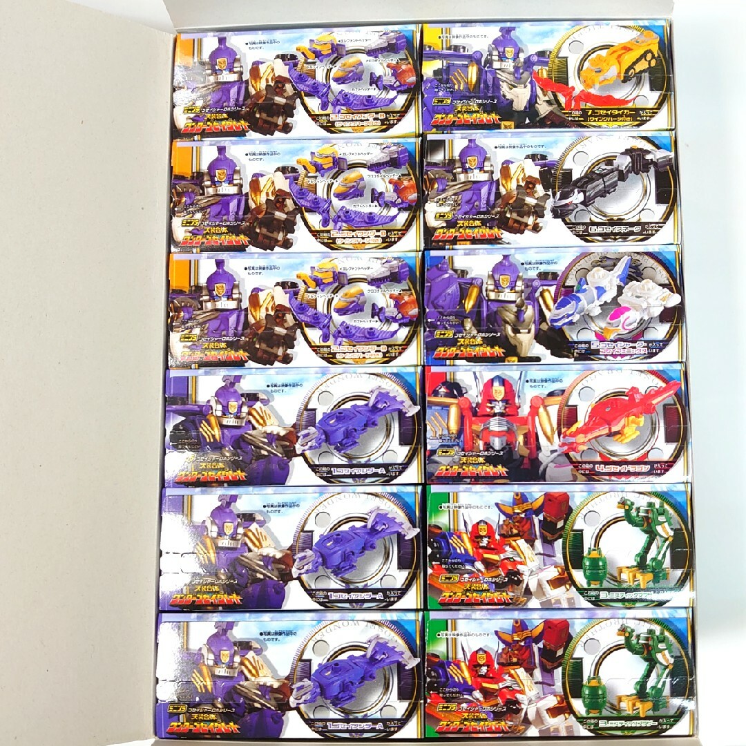 BANDAI - ミニプラ 天装合体ゴセイジャー 三大ロボ、降臨編 BANDAI - ミニプラ 天装合体ゴセイジャー 三大ロボ、降臨編