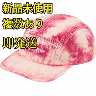 シュプリーム(Supreme)のSupreme bleached box logo camp cap赤(キャップ)