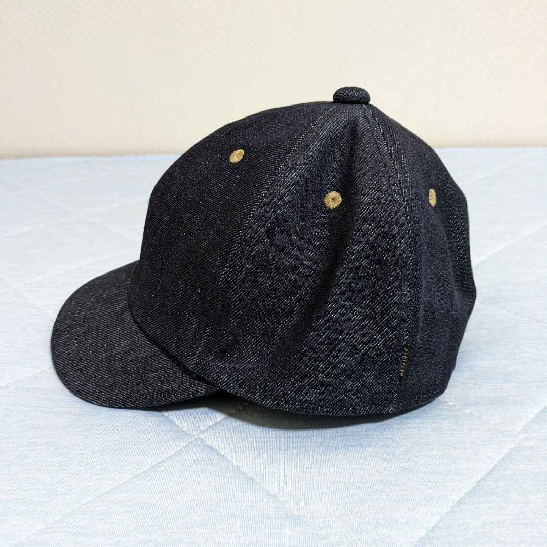 サファイアデニム アンパイアキャップ HATBLOCK メンズの帽子(キャップ)の商品写真