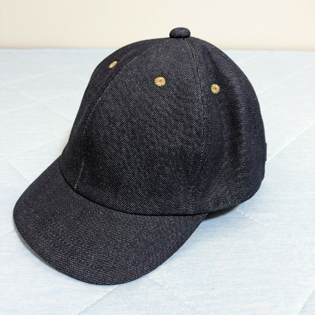 サファイアデニム アンパイアキャップ HATBLOCK メンズの帽子(キャップ)の商品写真