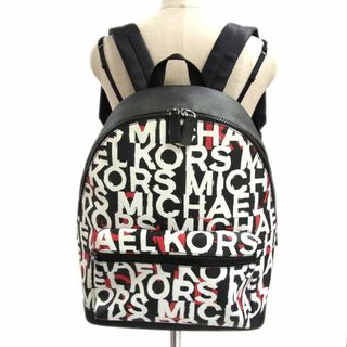 Michael Kors - 美品 定価9万円以上●MICHAEL KORS マイケルコース バックパック デイパック リュック メンズ レディース 男女兼用 希少 総柄 ブラック