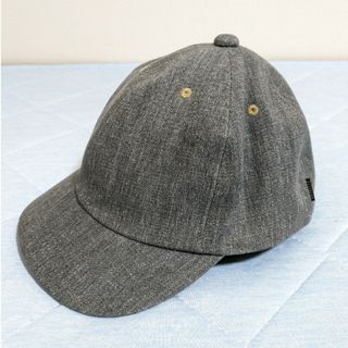 グレーデニム アンパイアキャップ HATBLOCK(キャップ)