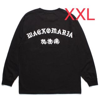 ワコマリア(WACKO MARIA)のXXLサイズ wackomaria 舐達麻 hightimes ロンT 黒(Tシャツ/カットソー(七分/長袖))