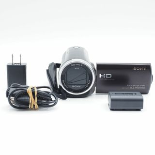 ★極上品★ SONY ソニー ビデオカメラHDR-CX675 ボルドーブラウン (ビデオカメラ)