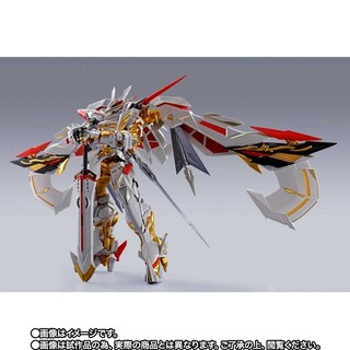 バンダイ(BANDAI)のmetal build ガンダムアストレイ ゴールドフレーム天ハナ バージョン華(模型/プラモデル)