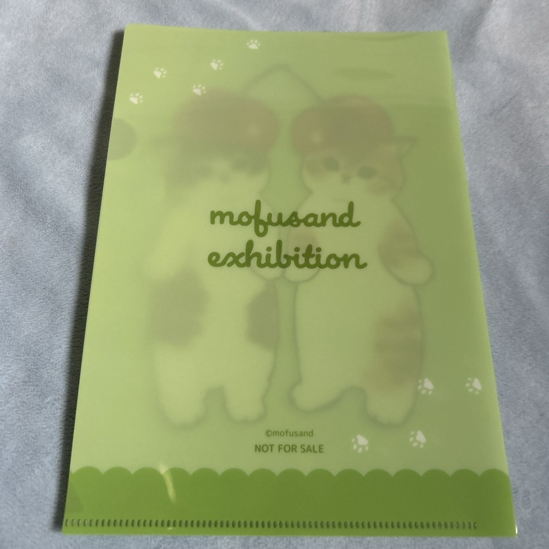 mofusand(モフサンド)のモフサンド mofusand モフサンド展　クリアファイル　A5 特典 エンタメ/ホビーのおもちゃ/ぬいぐるみ(キャラクターグッズ)の商品写真