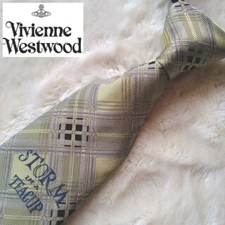 Vivienne Westwood - ヴィヴィアンウェストウッド ネクタイ チェック柄　シルク100％ イタリア製
