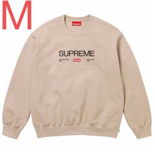 シュプリーム(Supreme)のSupreme Established Crewneck Clay スウェットM(スウェット)