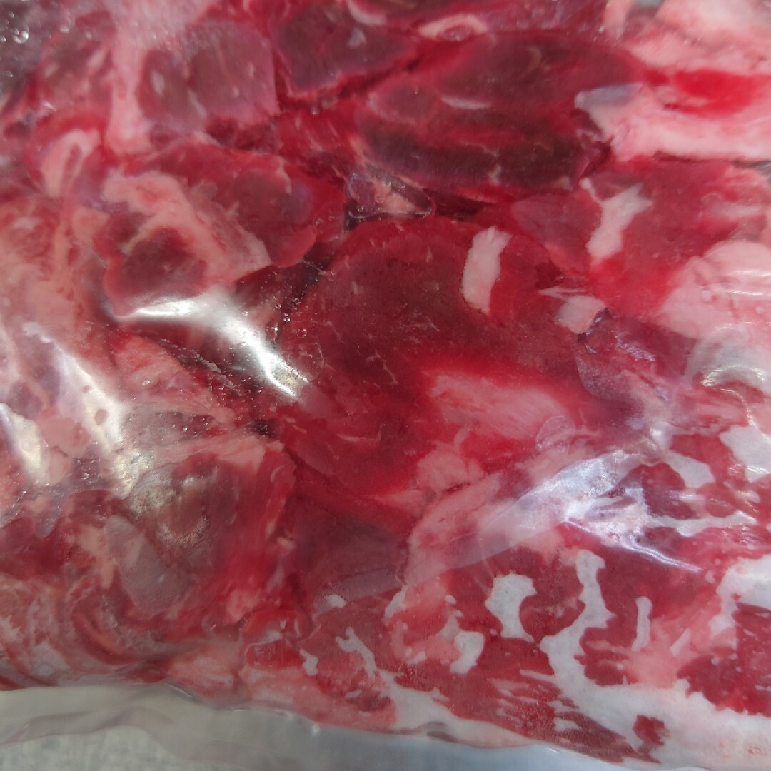 八様専用  オーストラリア産アンガス種 端材牛スジ5キロ 食品/飲料/酒の食品(肉)の商品写真