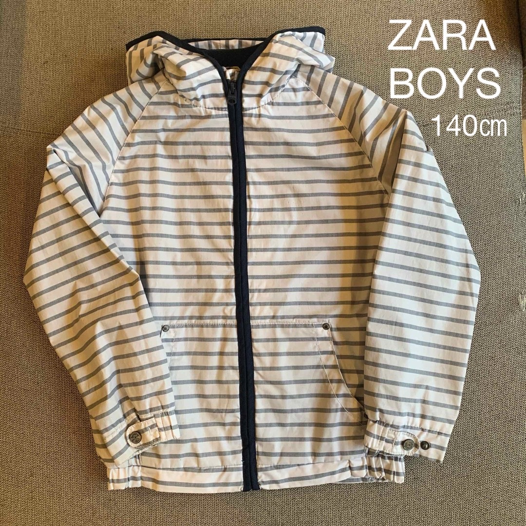 ZARA KIDS(ザラキッズ)のZARA BOYS ウィンドブレーカー　マウンテンパーカー　アウター　140㎝ キッズ/ベビー/マタニティのキッズ服男の子用(90cm~)(ジャケット/上着)の商品写真