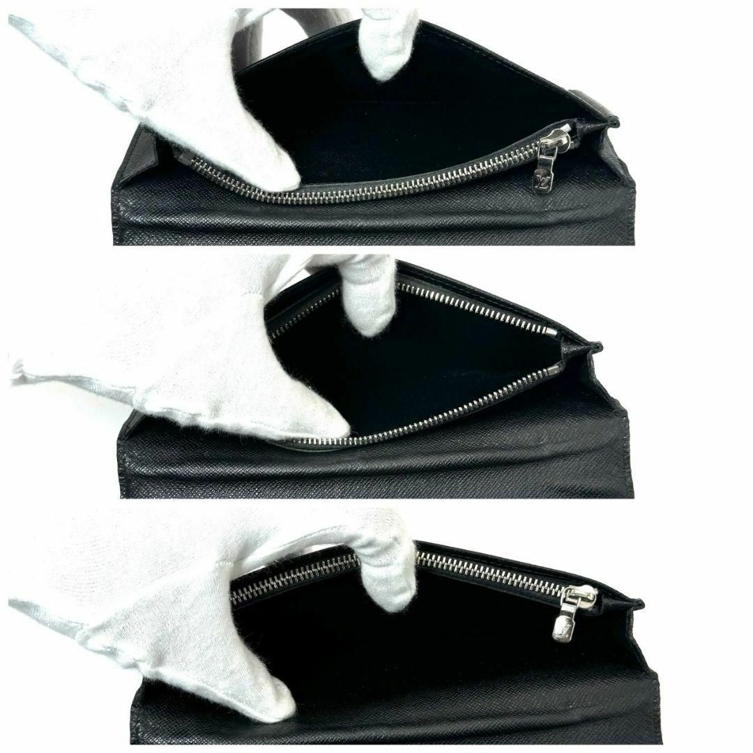 LOUIS VUITTON(ルイヴィトン)のルイヴィトン ダミエグラフィット ポルトフォイユ ブラザ 長財布 折り財布 黒 メンズのファッション小物(長財布)の商品写真