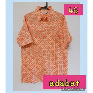 アダバット(adabat)の♥adabat♥ アダバット メンズ　半袖ポロシャツ　46(ウエア)