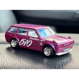 ホットウィール - ホットウィール カスタム DATSUN ブルーバード ワゴン 510 パープル