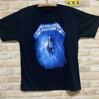 メタリカ　METALLICA  Tシャツ　XXLサイズ　マイク(Tシャツ/カットソー(半袖/袖なし))