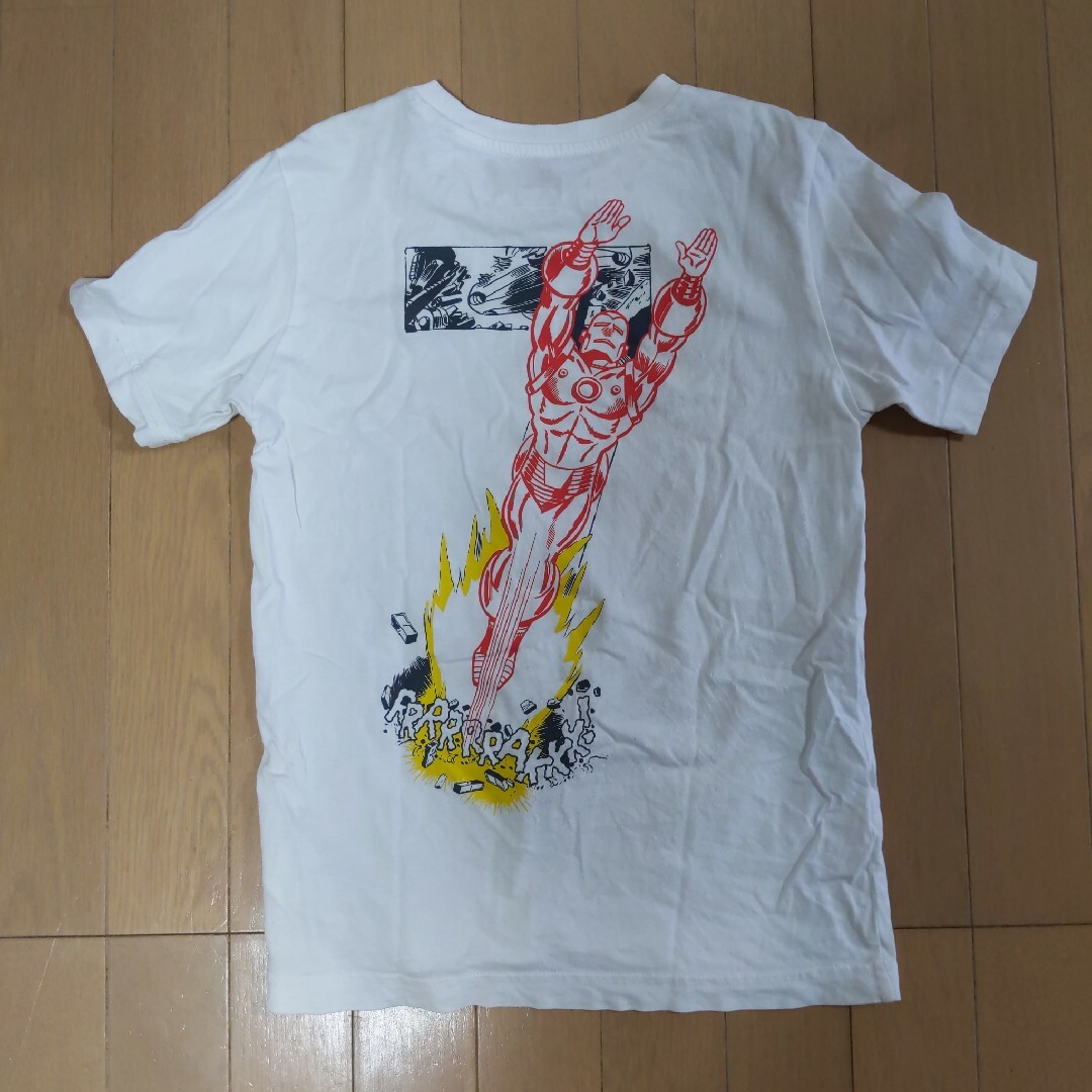 adidas(アディダス)のadidasアディダスTシャツ150サイズ使用品 キッズ/ベビー/マタニティのキッズ服男の子用(90cm~)(Tシャツ/カットソー)の商品写真