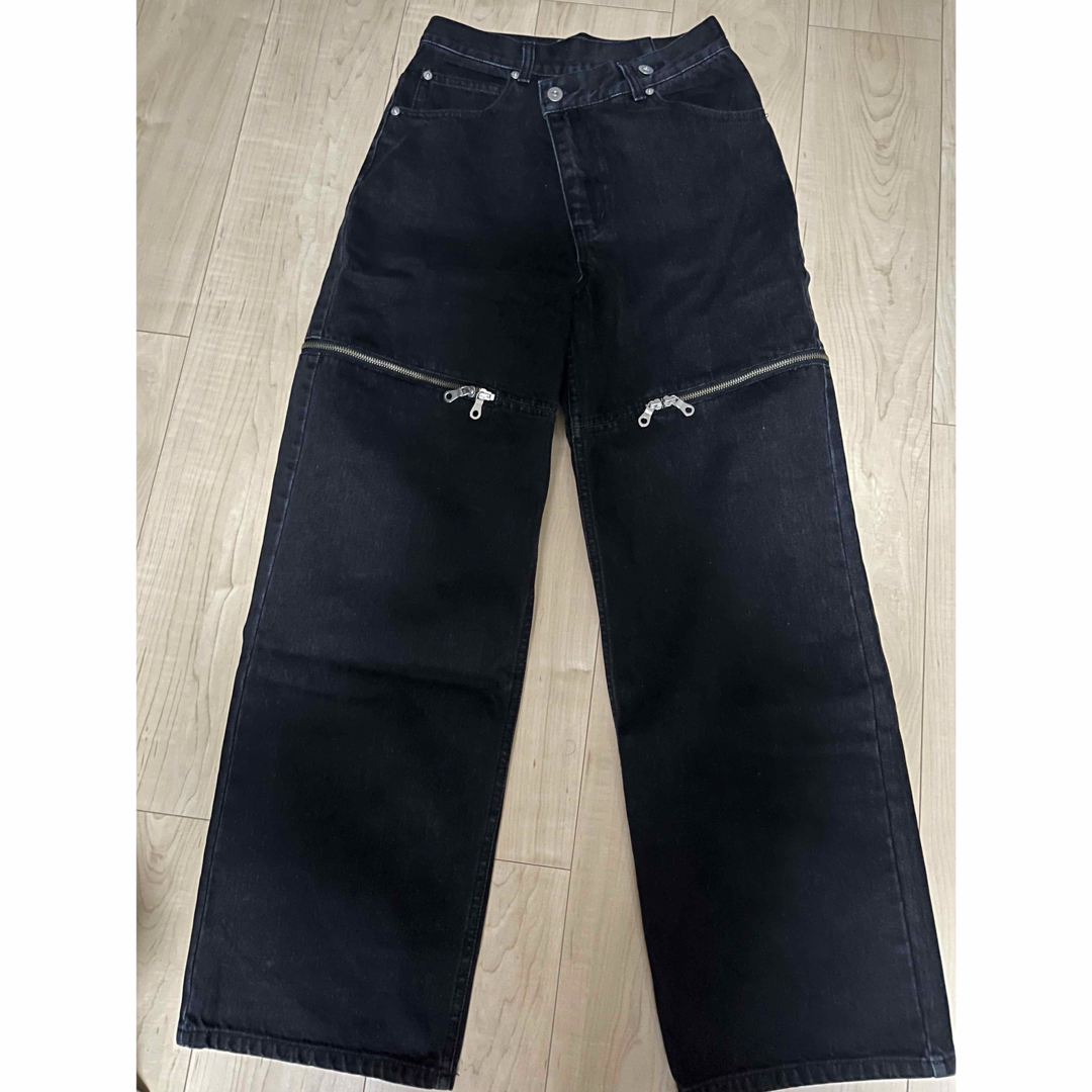 MAISON SPECIAL(メゾンスペシャル)のSide Slash Denim Pants MAISON SPECIAL レディースのパンツ(デニム/ジーンズ)の商品写真