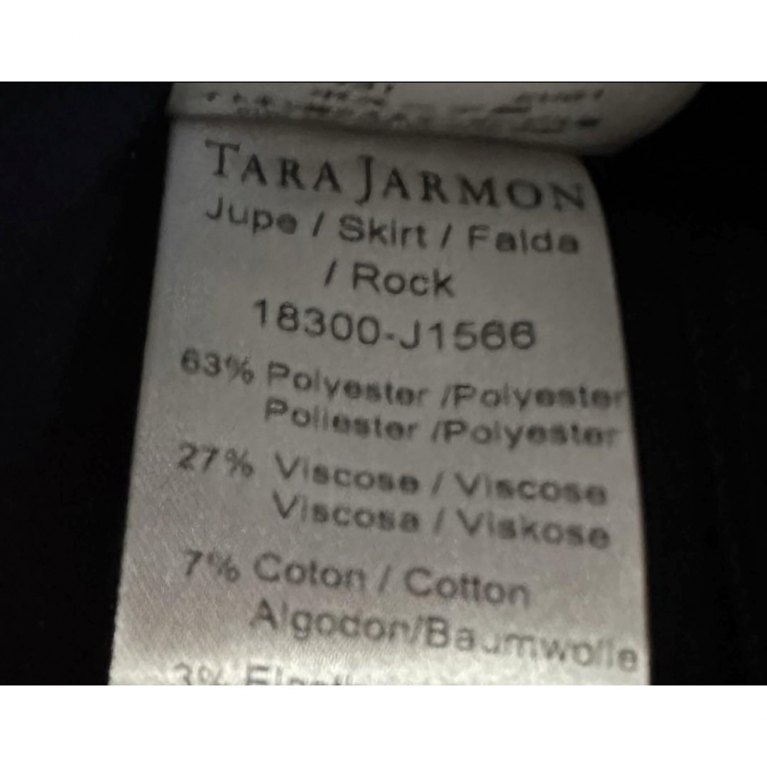 TARA JARMON(タラジャーモン)のタラジャーモン　スカート　36サイズ　レディース　ネイビー レディースのスカート(ひざ丈スカート)の商品写真