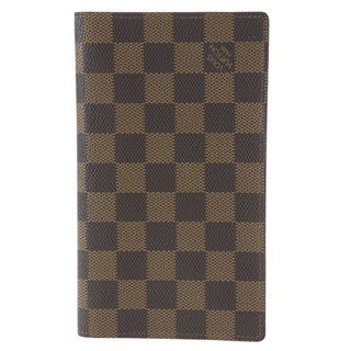 ルイヴィトン(LOUIS VUITTON)の【LOUIS VUITTON】ルイ・ヴィトン アジェンダ オリゾンタル R20704 ダミエキャンバス MI1928 ユニセックス 手帳カバー(手帳)