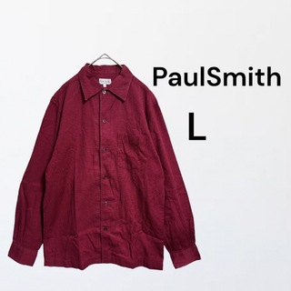 ポールスミス(Paul Smith)のPaulSmith ポールスミス　長袖シャツ　ドット　レッド　ボックス　ドレス(シャツ)