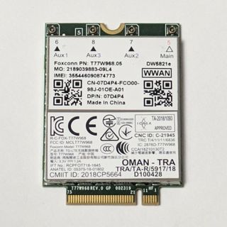 Foxconn T77W968 LTE モジュール(PCパーツ)