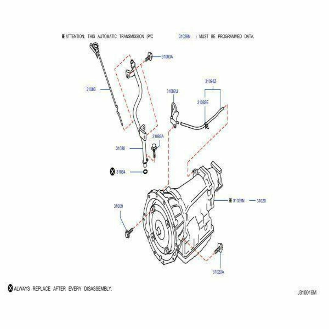 日産(ニッサン)のニッサン スカイライン CV36 パイプ アツセンブリ オイル チヤ ジング 自動車/バイクの自動車(車種別パーツ)の商品写真