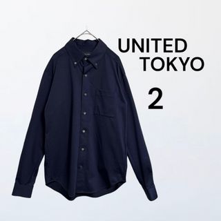 ユナイテッドトウキョウ(UNITED TOKYO)のユナイテッドトウキョウ　UNITED TOKYO 長袖シャツ　BD ネイビー　(シャツ)